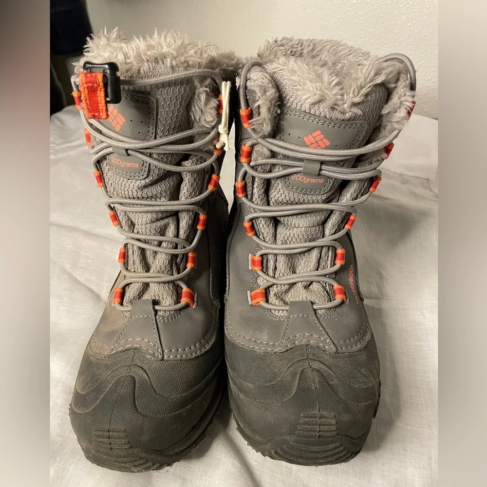 Columbia Bugaboot 200 grams Insulated Winter Snow Waterproof Girls Boots